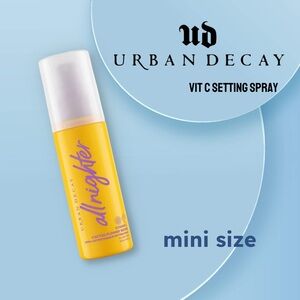 🆕📦 *BNIB* URBAN DECAY | MINI | All Nighter Vitamin C Hydrating Setting Spray
